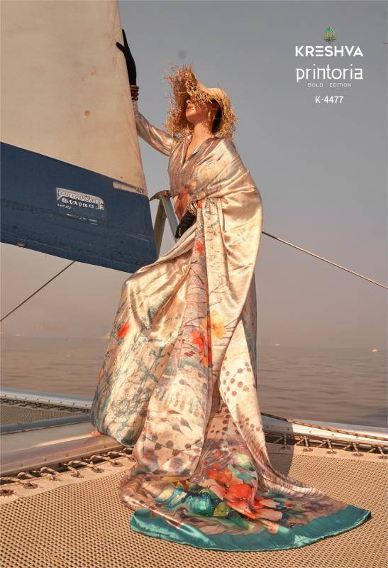 Kreshva printoria korean Designer Sarees in Delhi